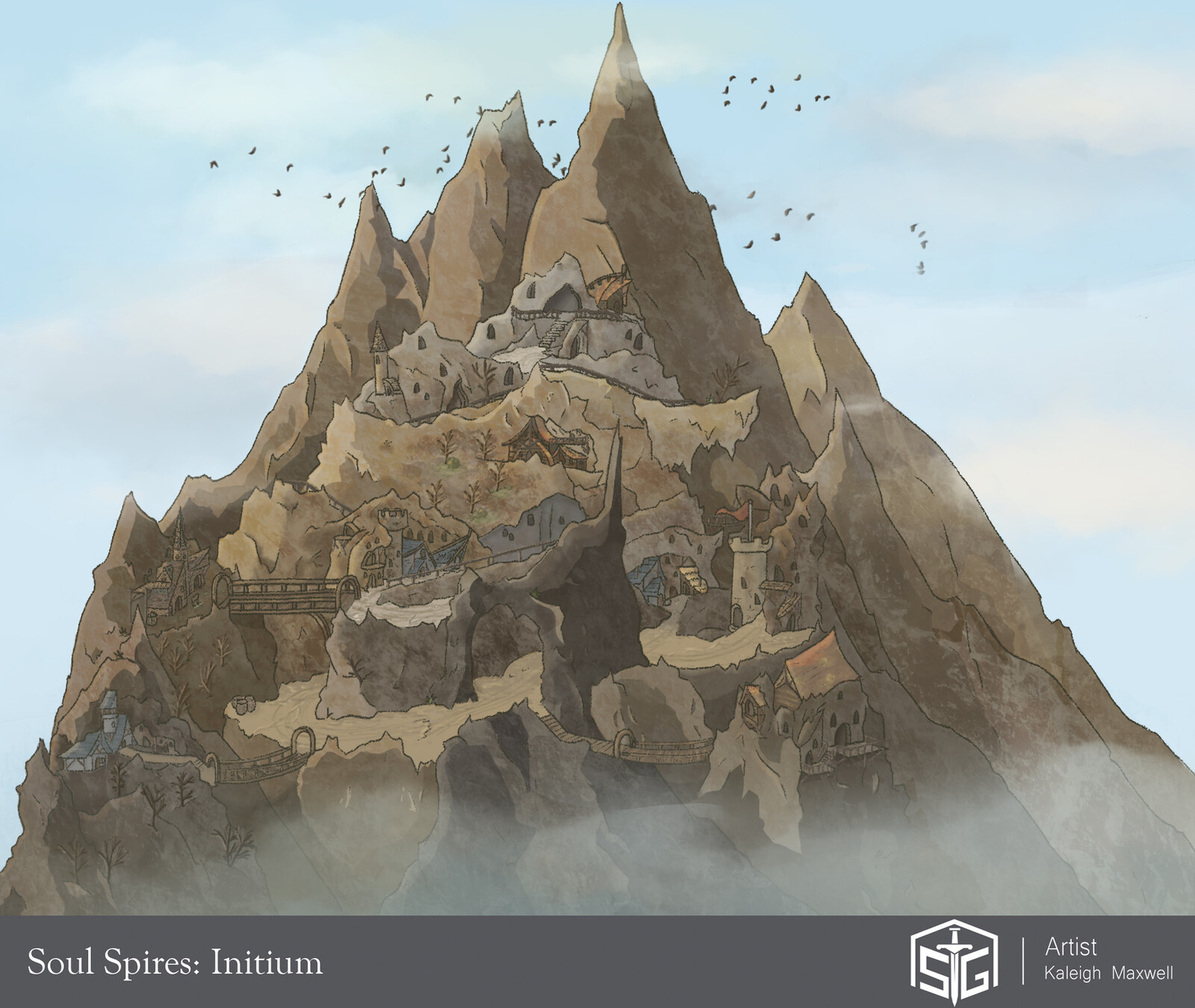 Soul Spires: Initium - Serra's City