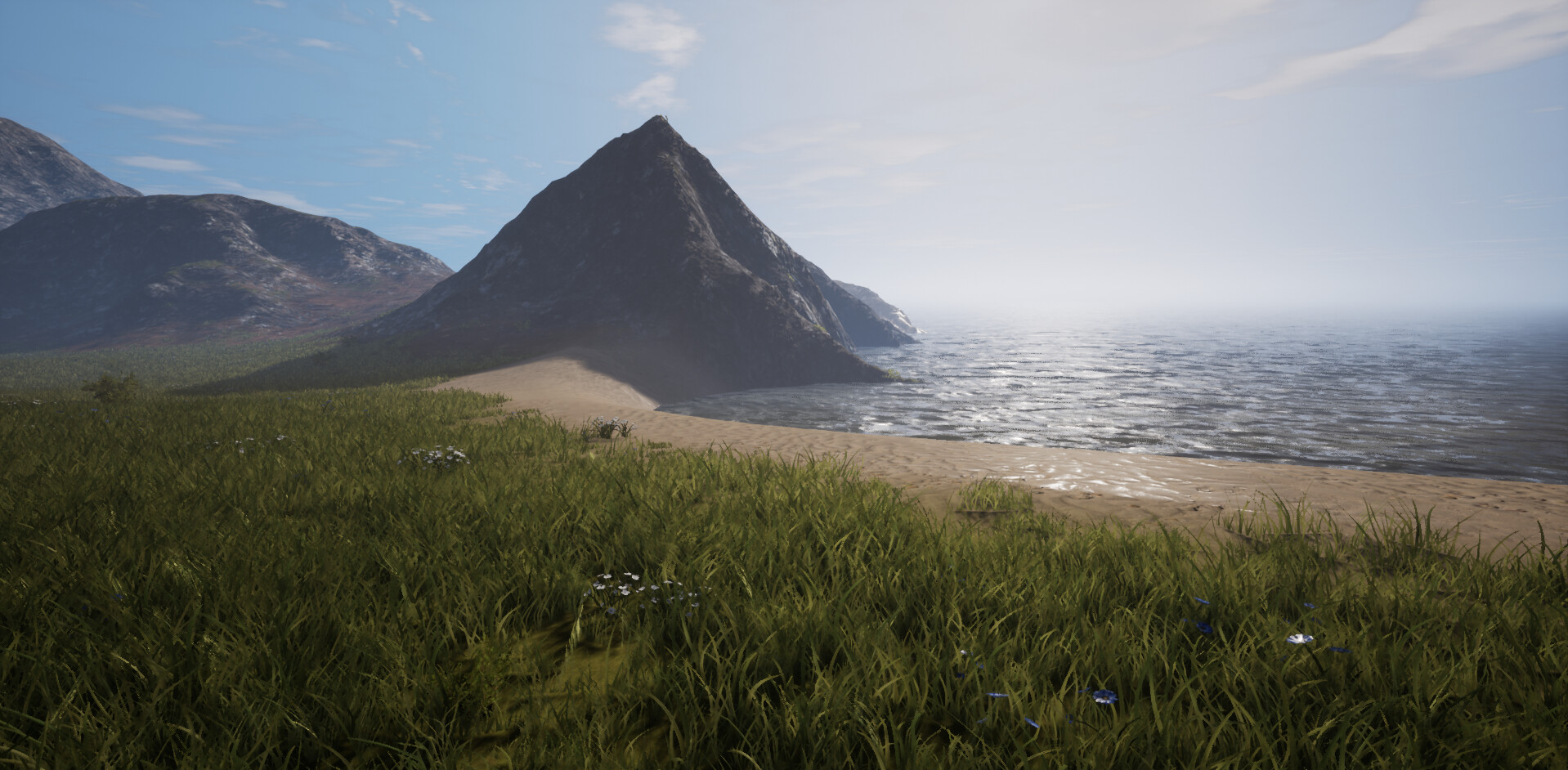 ArtStation - Grassland Island in UE4