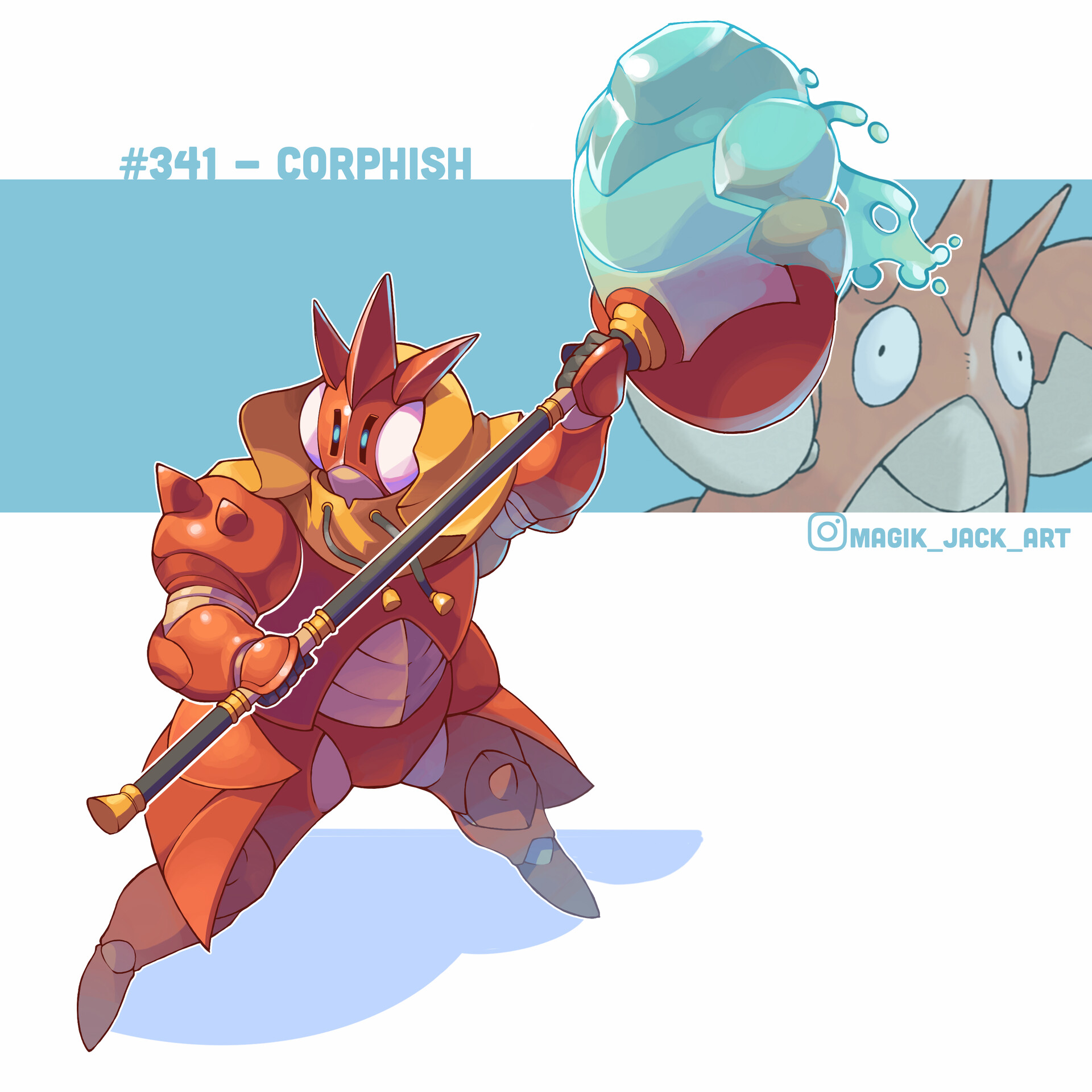 ArtStation Corphish Armor