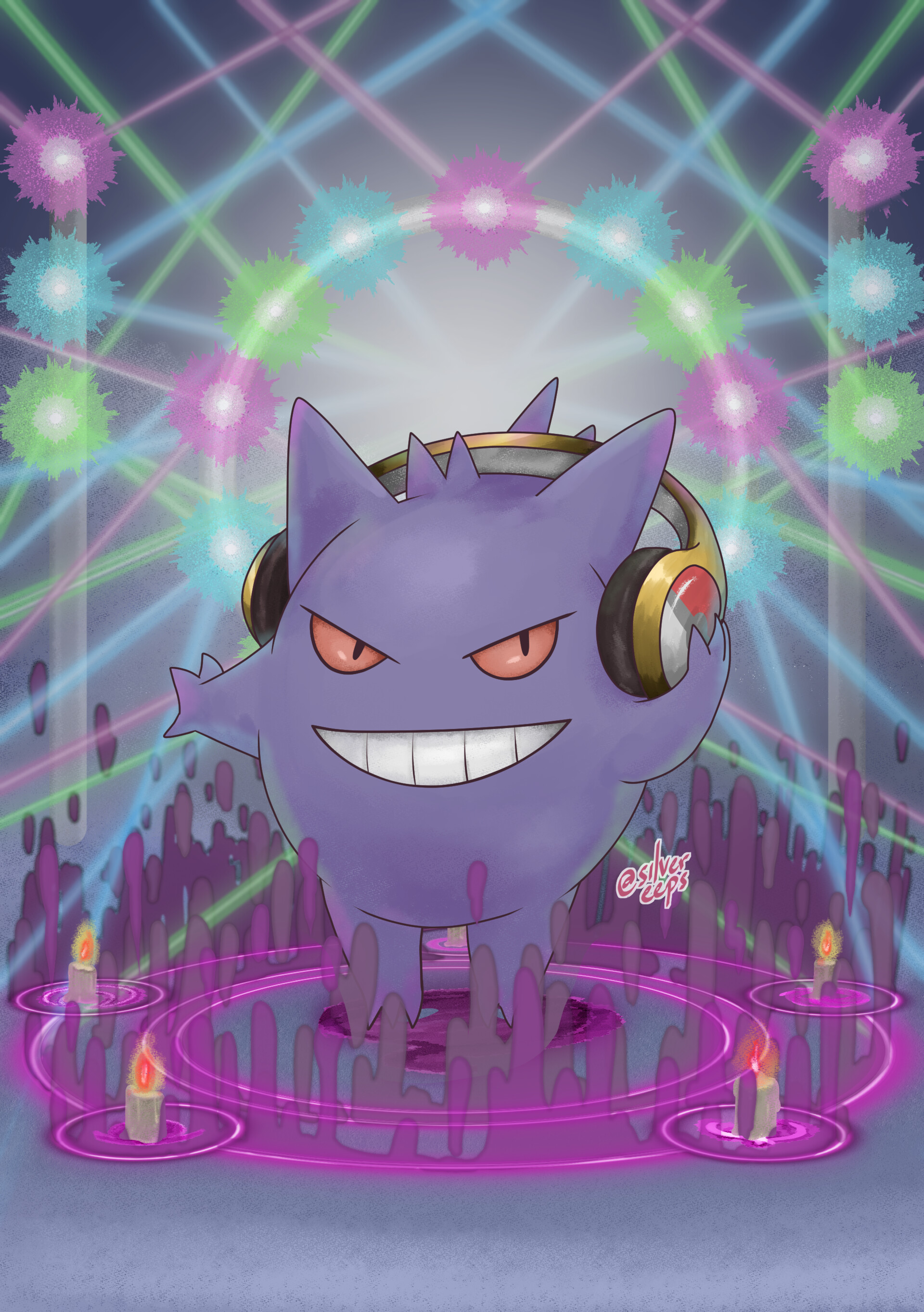 ArtStation - Gengar EDM Ritual