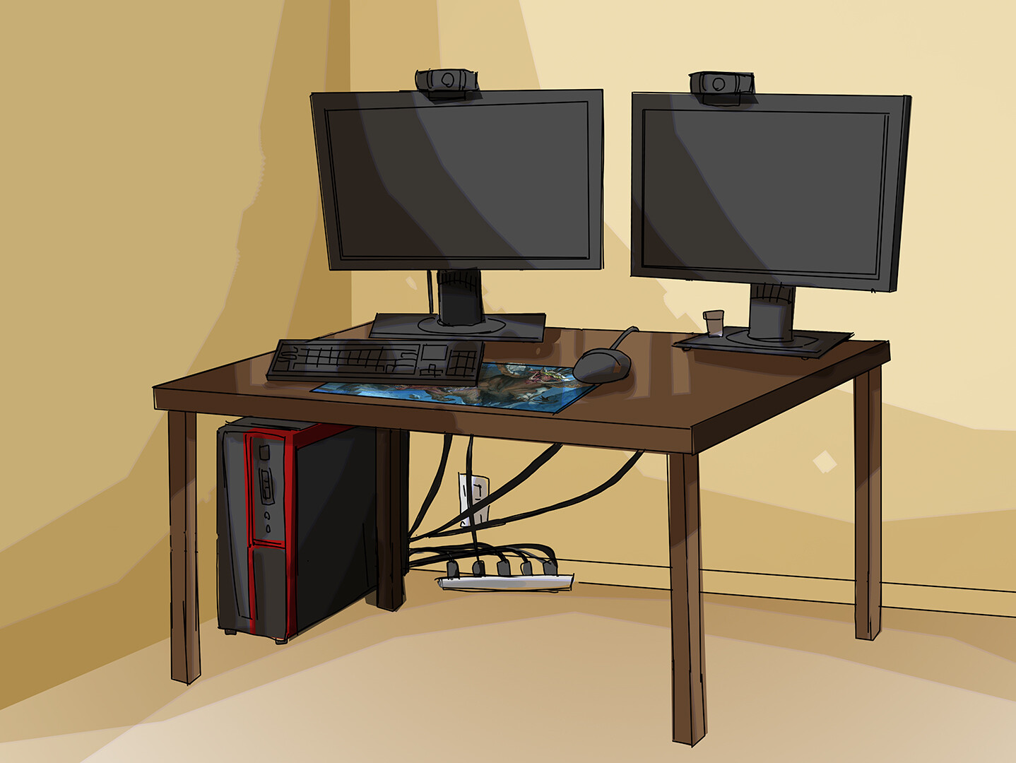 Dave CaveDraws MeatCanyon's Minecraft Toon