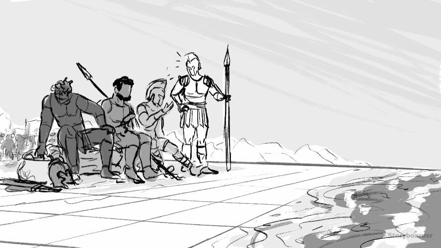 Artstation The Song Of Achilles Animatic Wip Jolie M