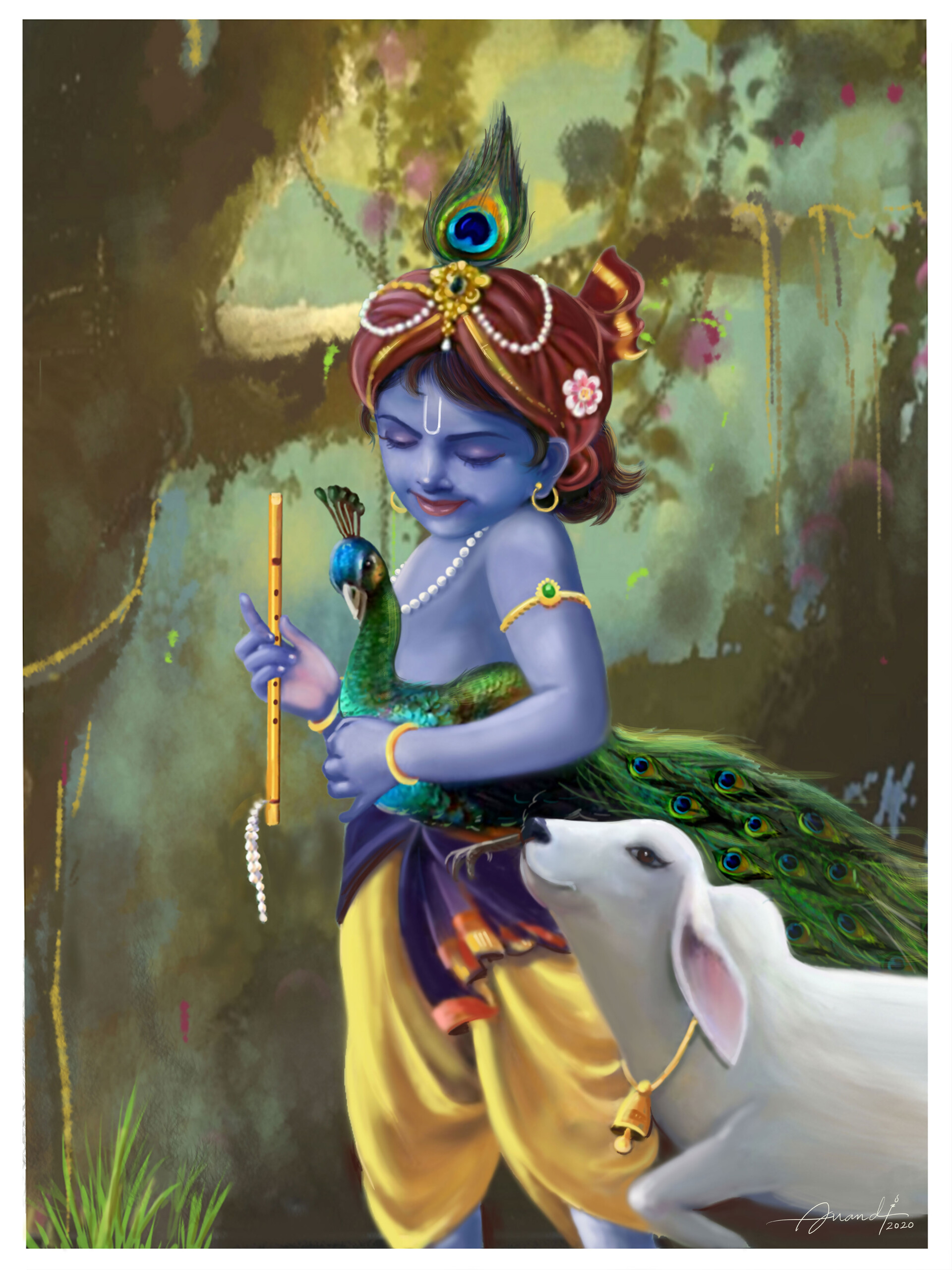 ArtStation - Lord Krishna