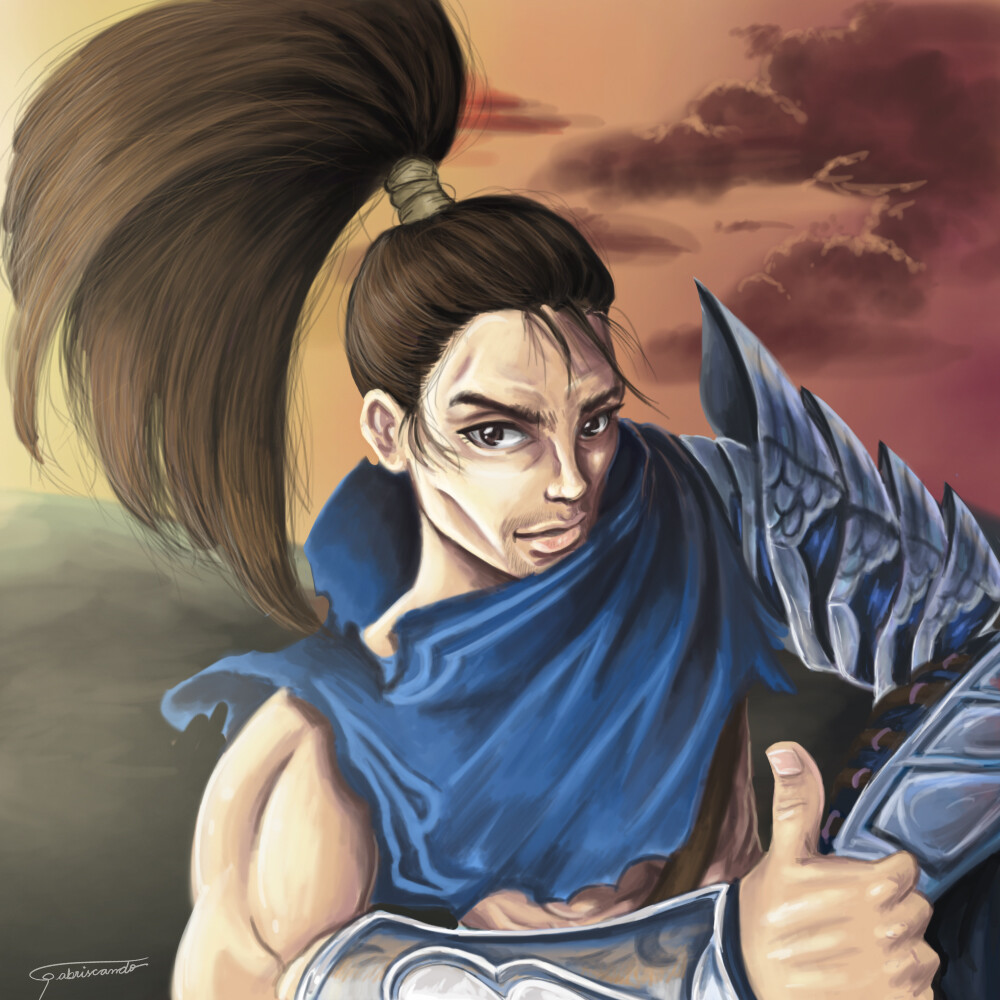 ArtStation - Yasuo from League of Legends
