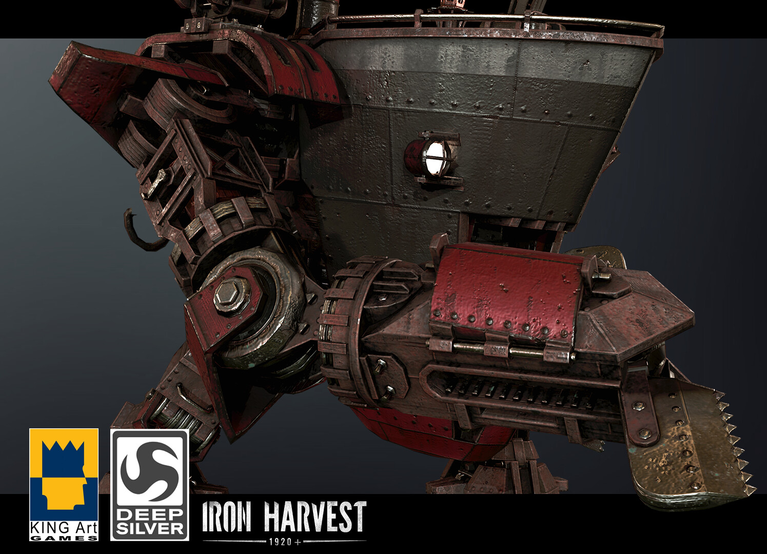 Keelan maclear IRON HARVEST Rusviet General Mech design
