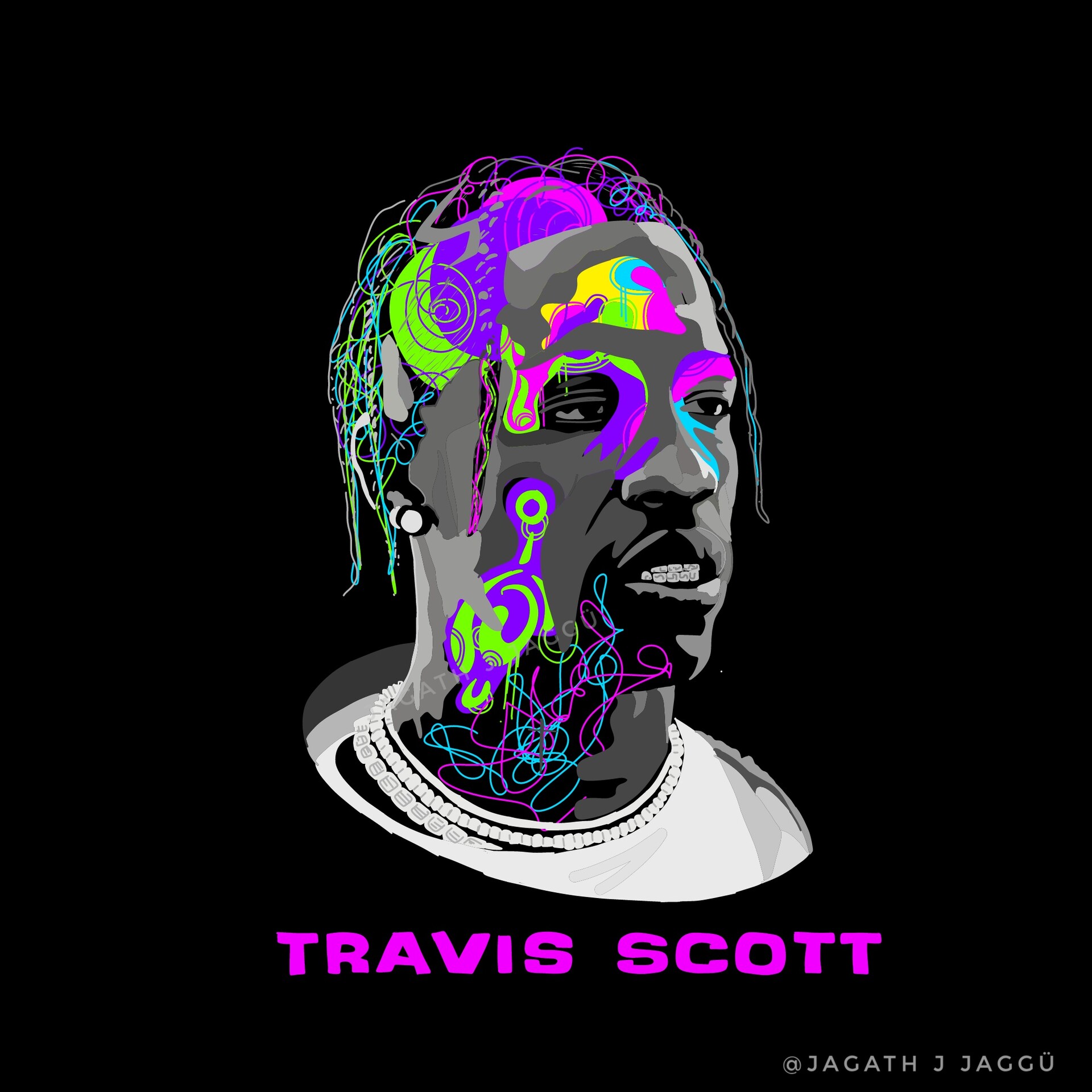ArtStation - Travis Scott art.