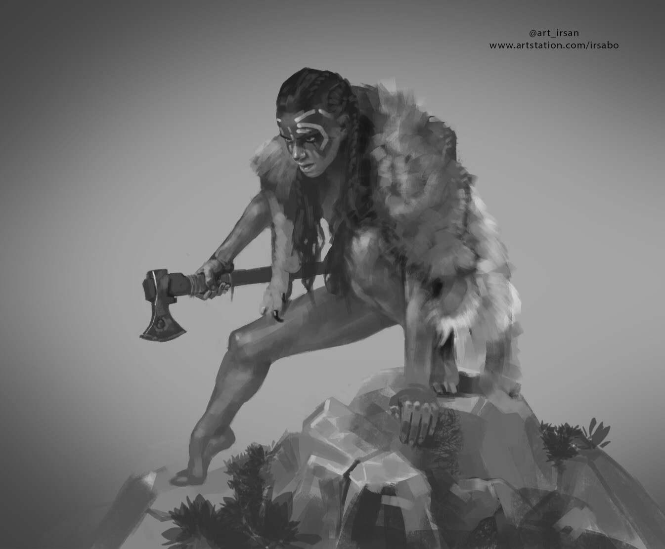 ArtStation - Wild woman