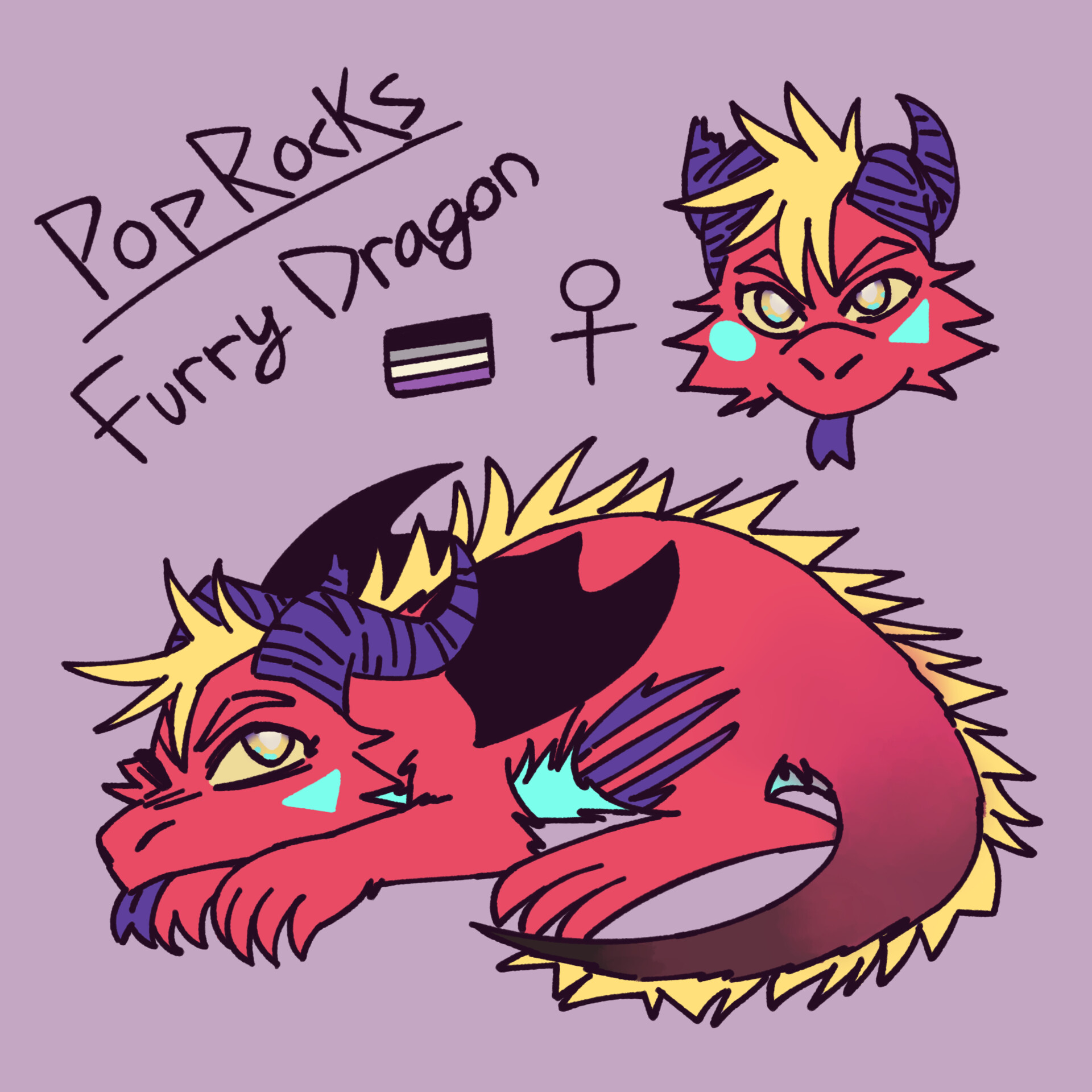 ArtStation - PopRocks Reference Sheet