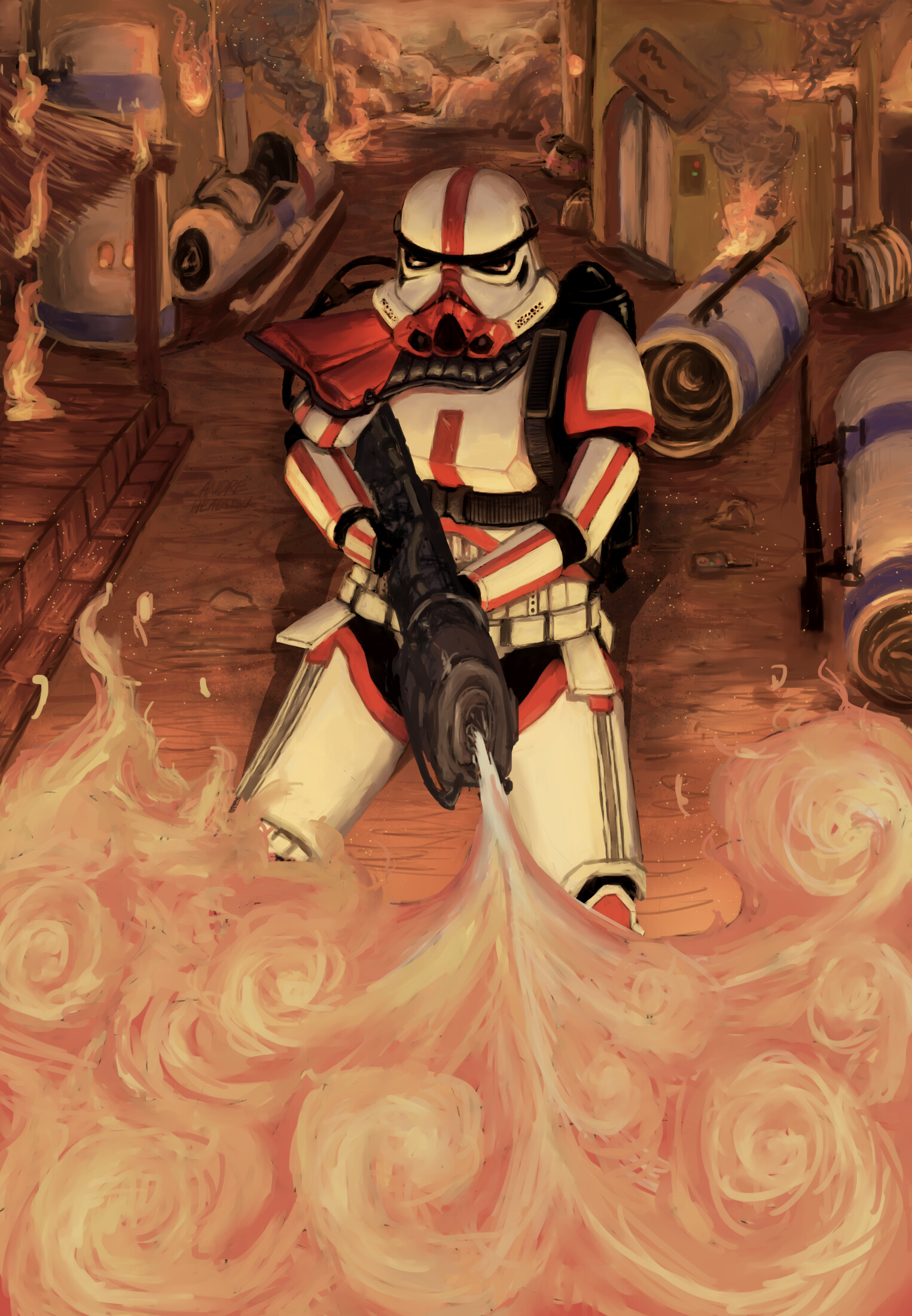 Star hotsell wars flametrooper