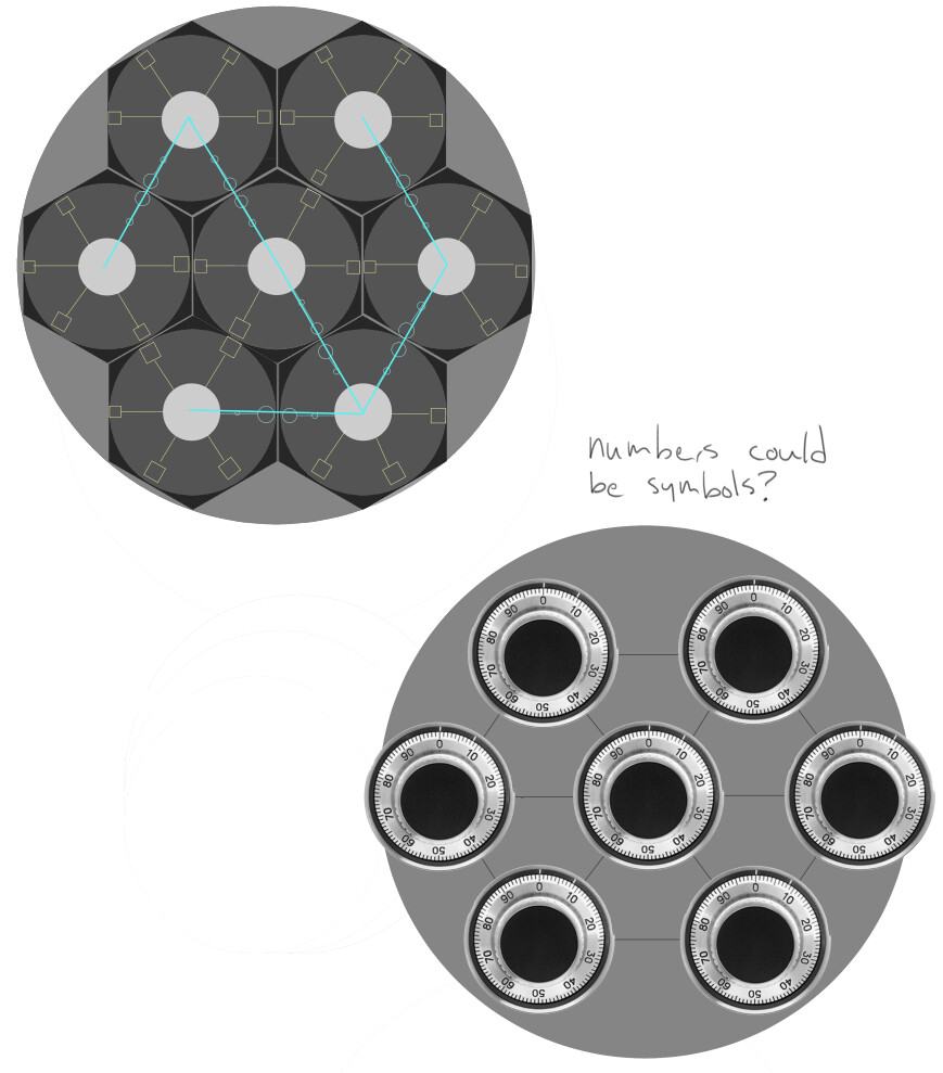 Studying the mechanics of Warframe's hacking mini-game to figure out how to implement that to a puzzle game.