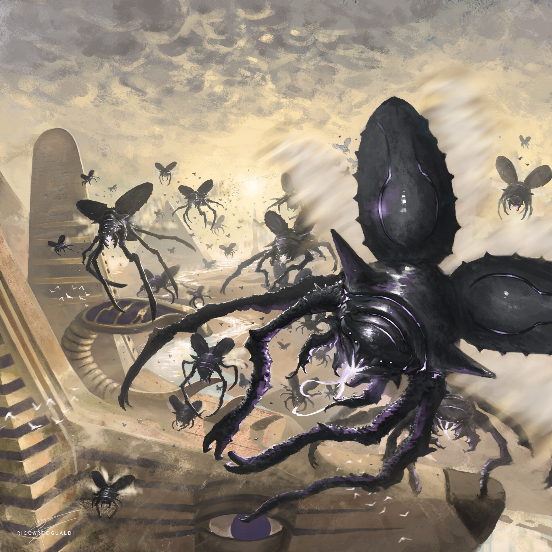 ArtStation - Scarab Swarm