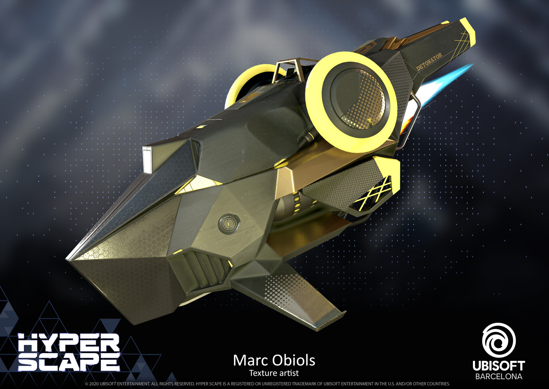 Marc Obiols - Hyper Scape S2 and Streamers - Insertion Pods