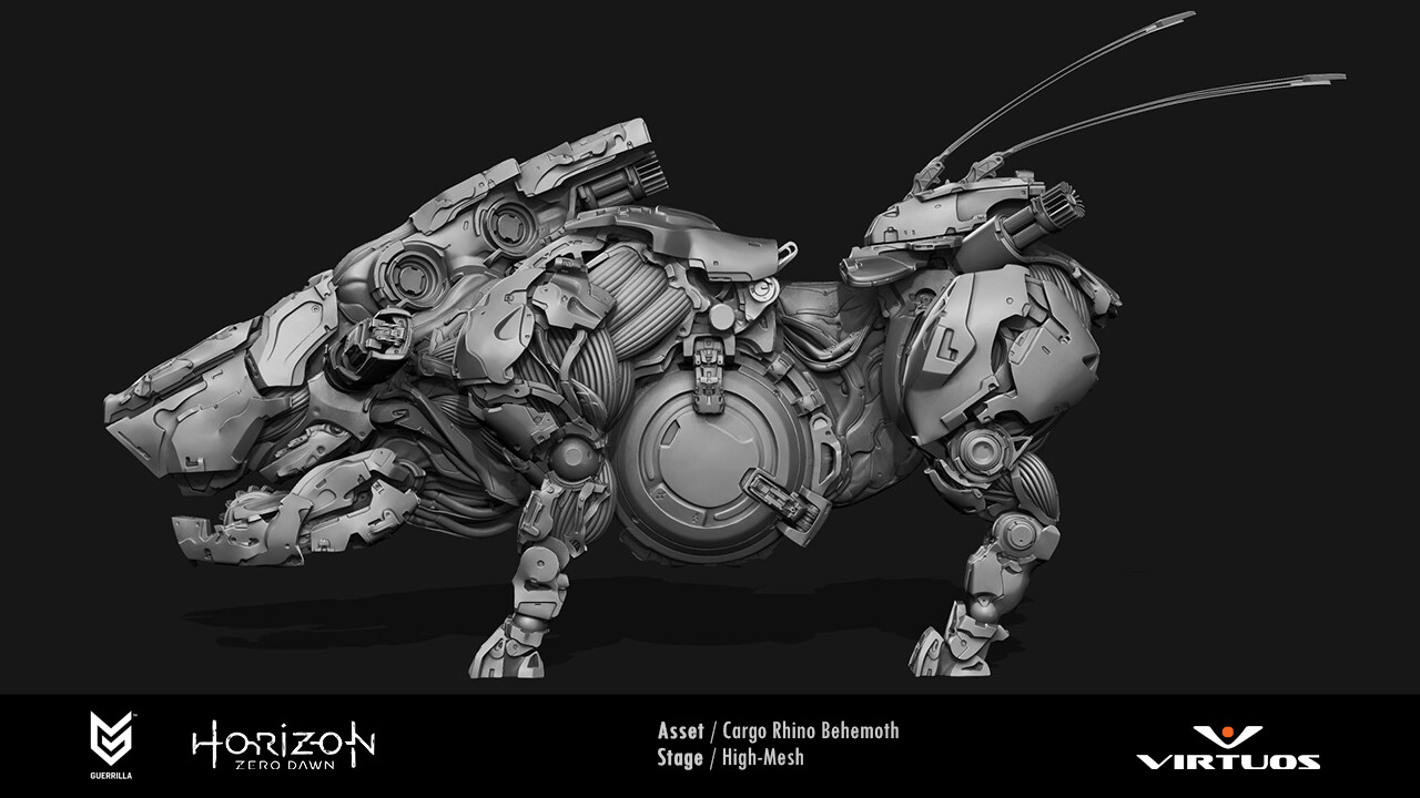 HORIZON ZERO DAWN, OUR 1000TH PROJECT, RELEASED WITH 3D ART FROM VIRTUOS! -  Virtuos