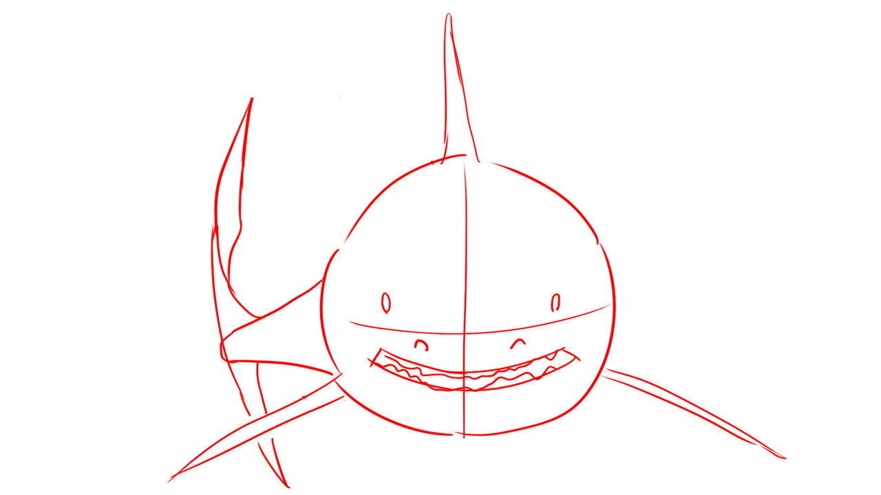 Swimming Shark Animated Gif