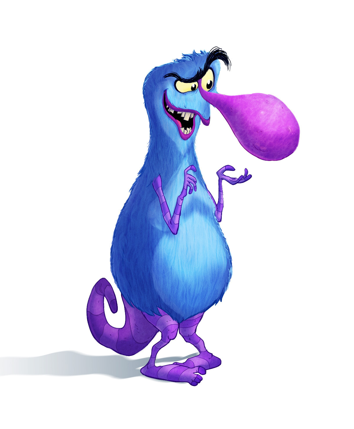 ArtStation - a muppets meets monsters ink style monster