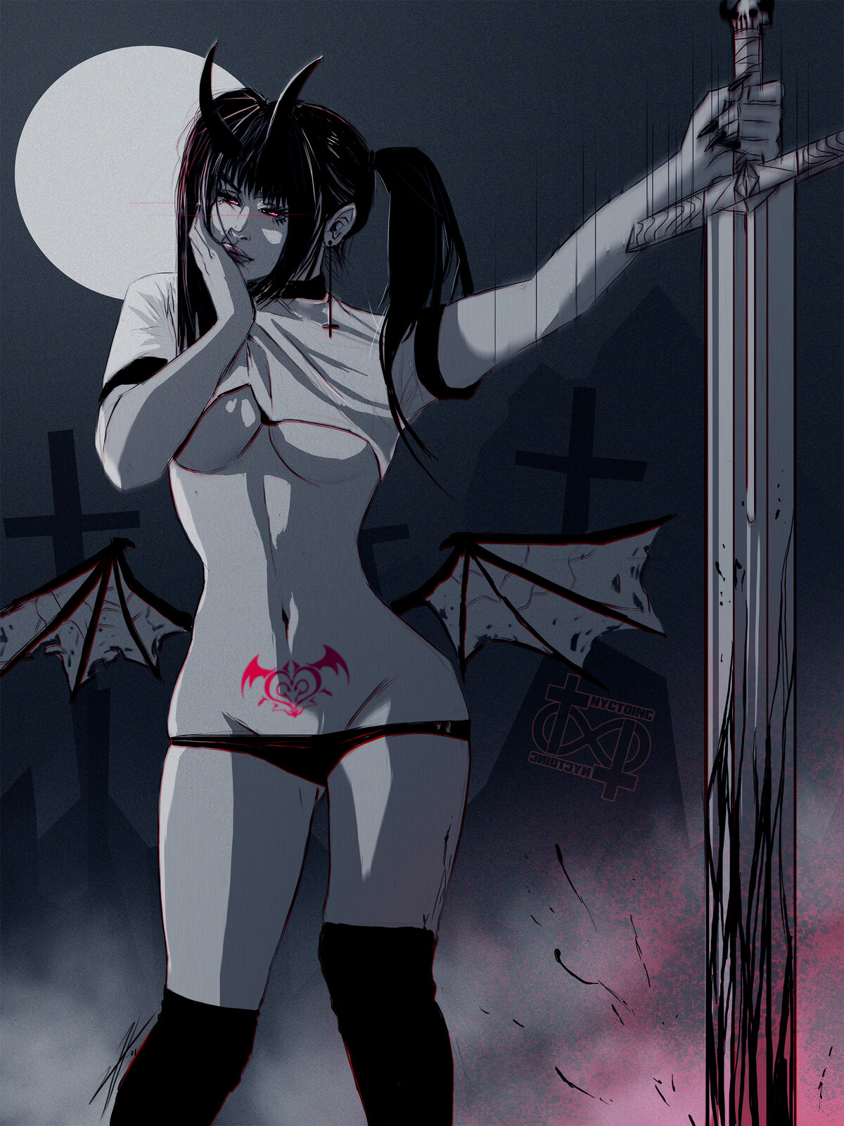 🖤😈 Sexy Manga Slayer - Late Night Sketches 😈🖤