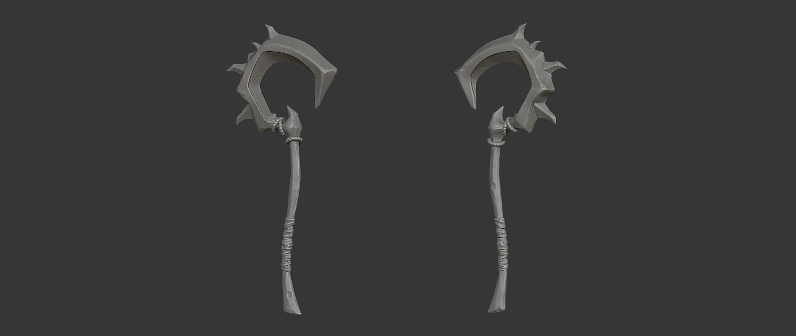 Character Weapon (Zbrush Render)