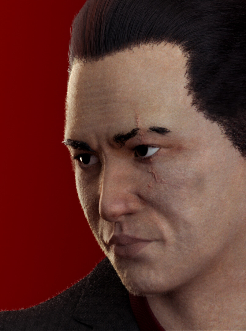 face closeup