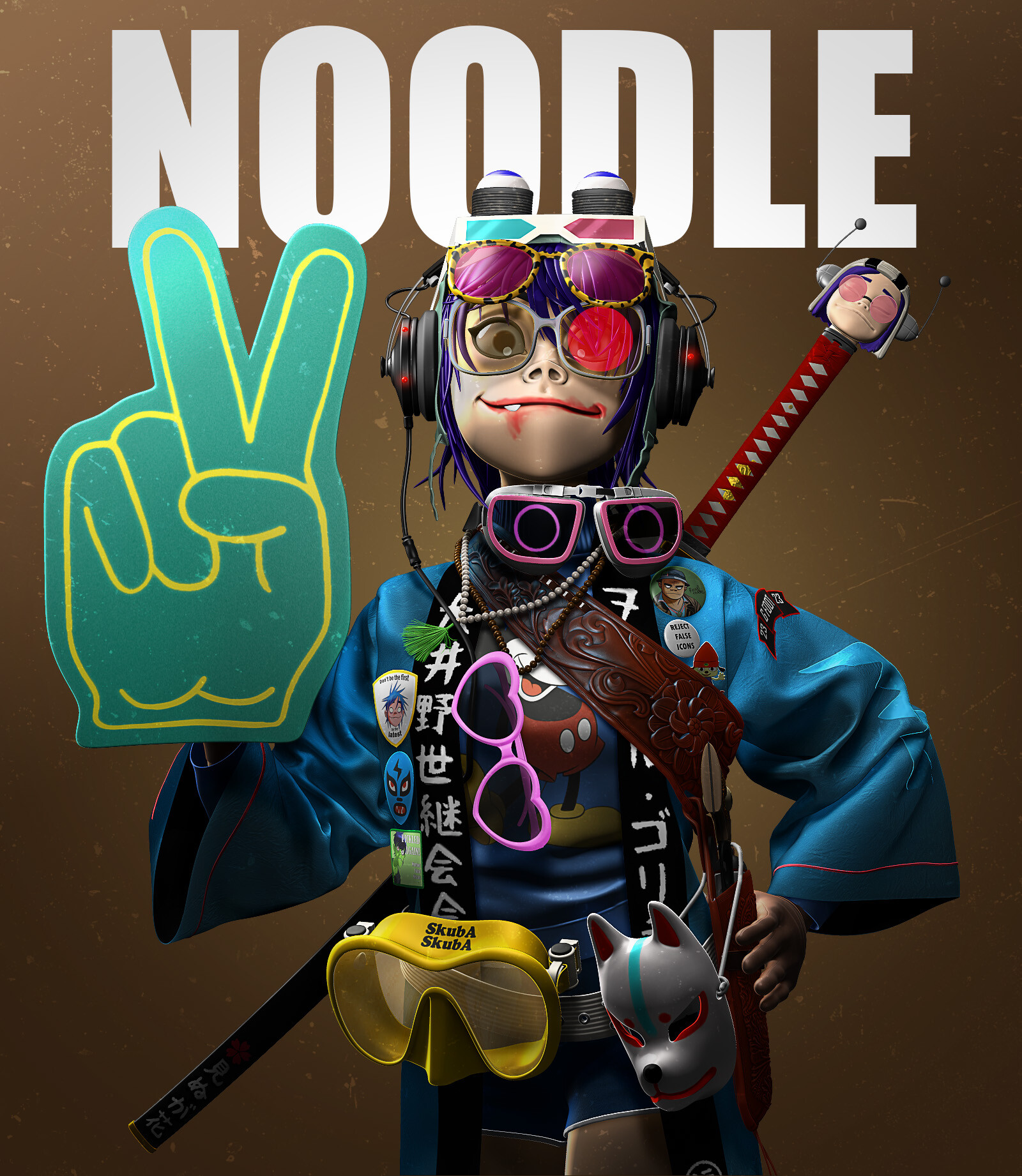 pics Noodle Gorillaz Images noodle gorillaz thevin suchandra