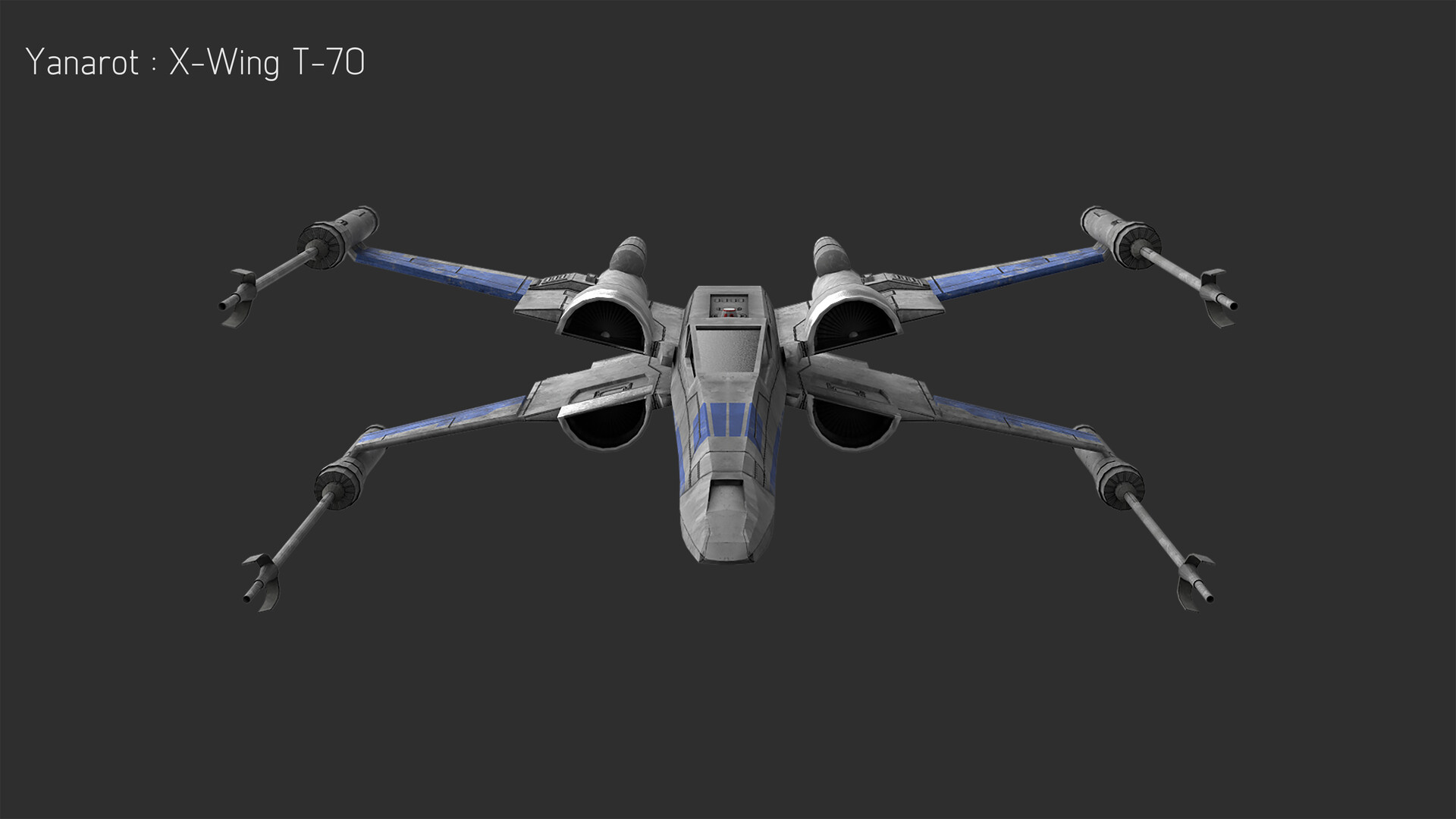 Artstation T 70 X Wing