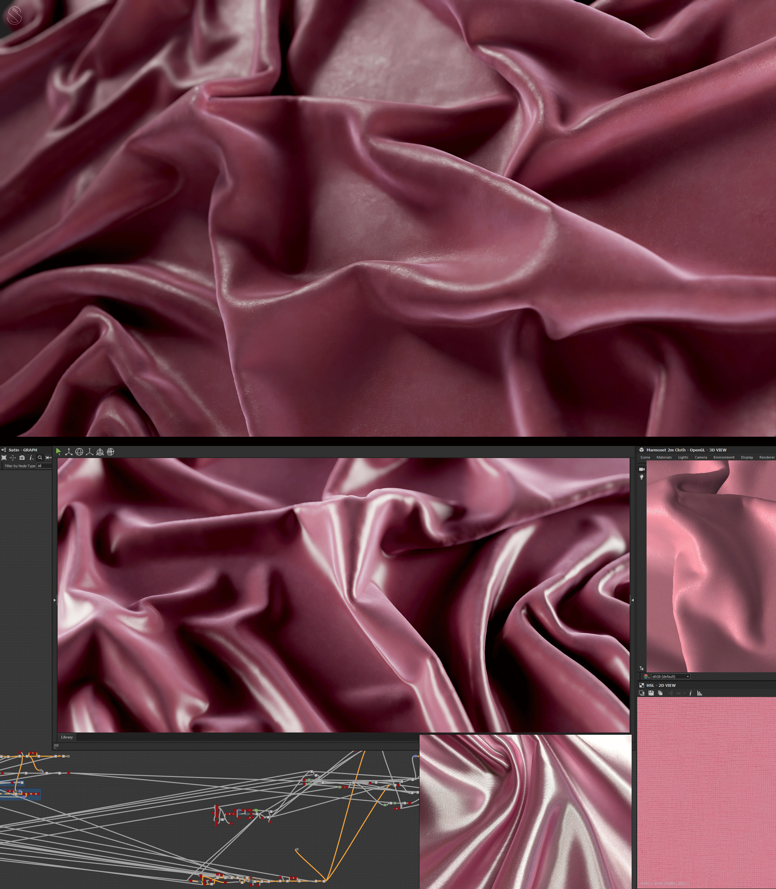 Satin Material