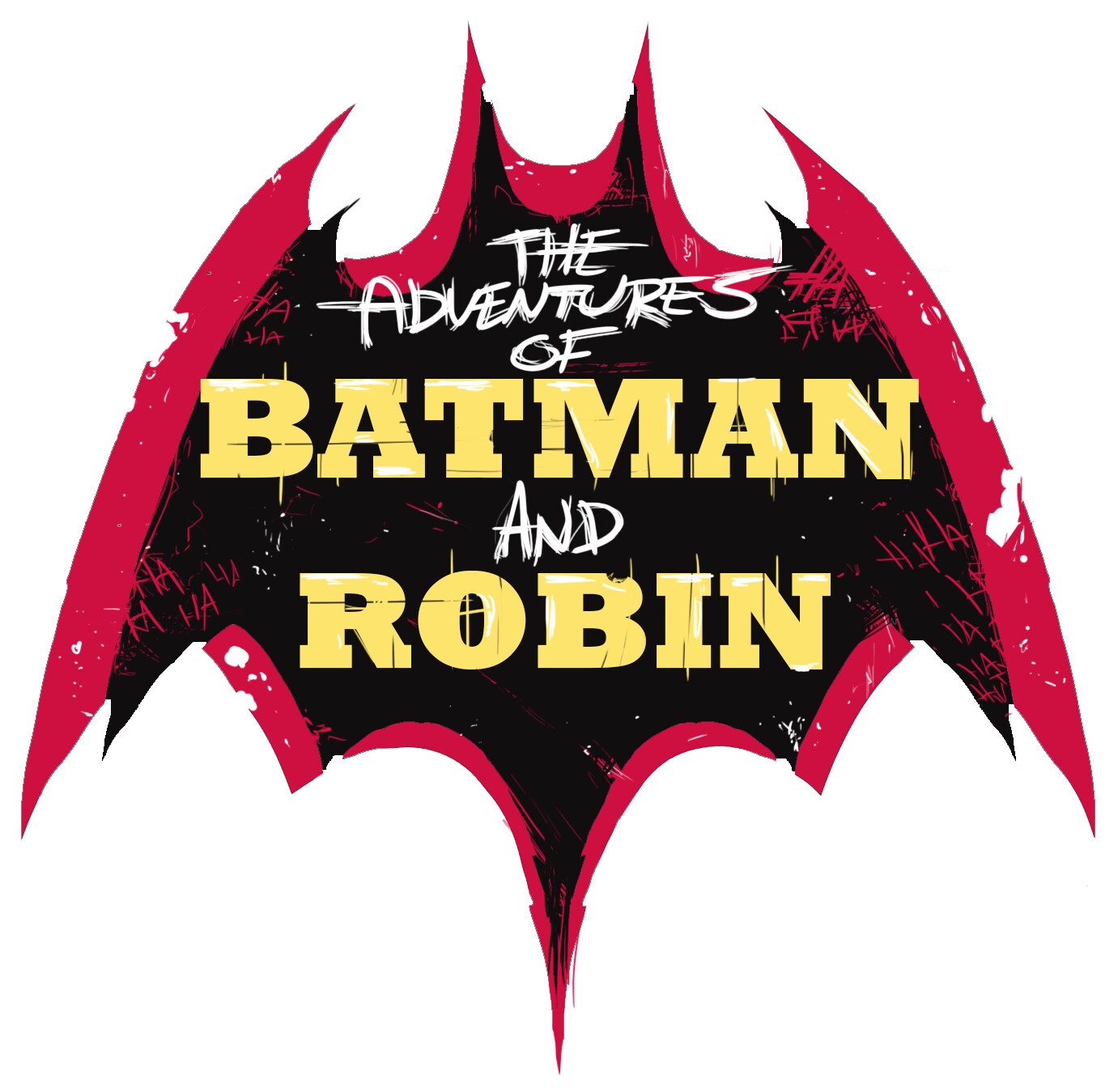 ArtStation - The Adventures of Batman and Robin - Logo Design