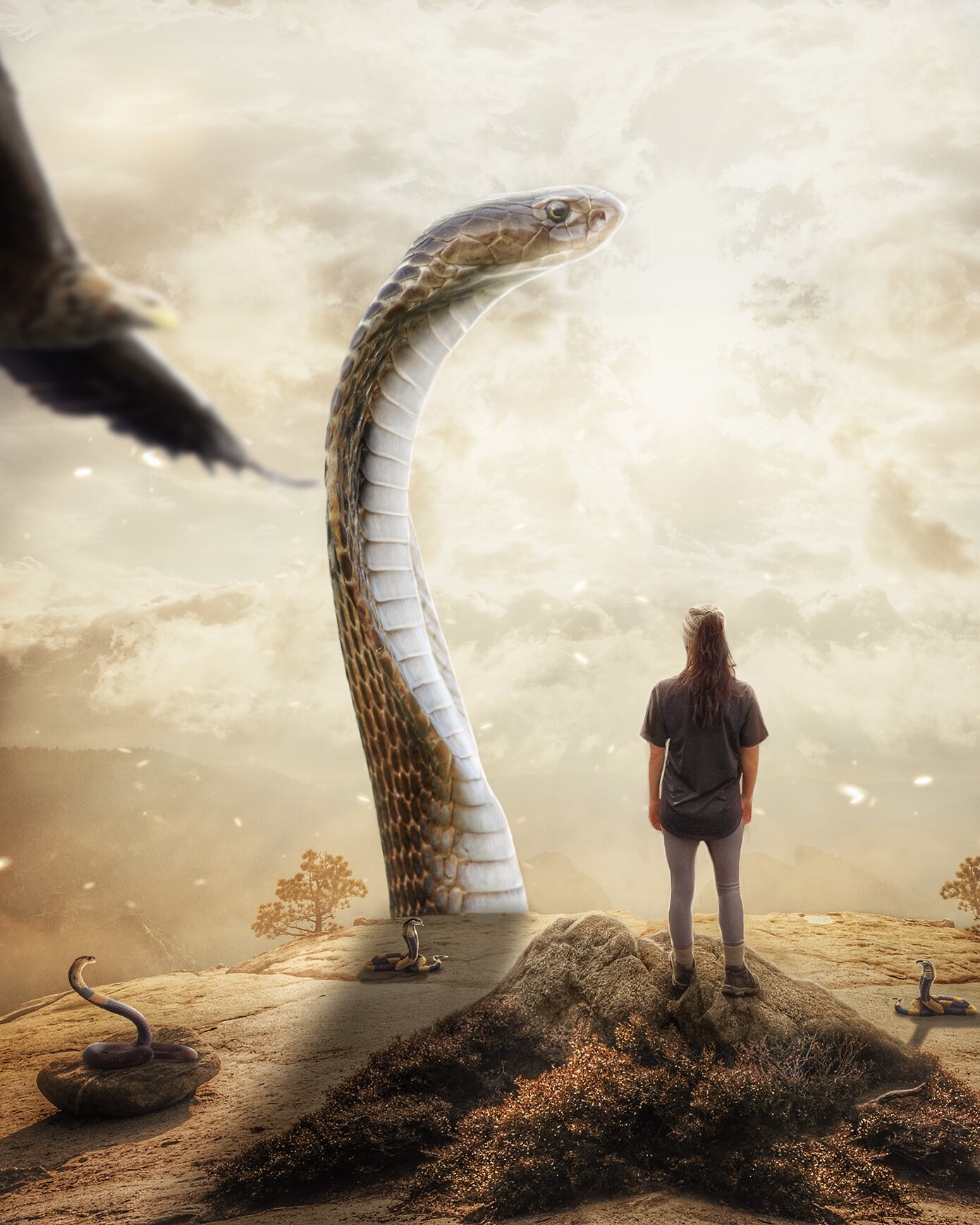 Длинной змеей раскинулся. Большую прям большую большую прям до неба змею настоящую. Длинный змеиный Единорог.