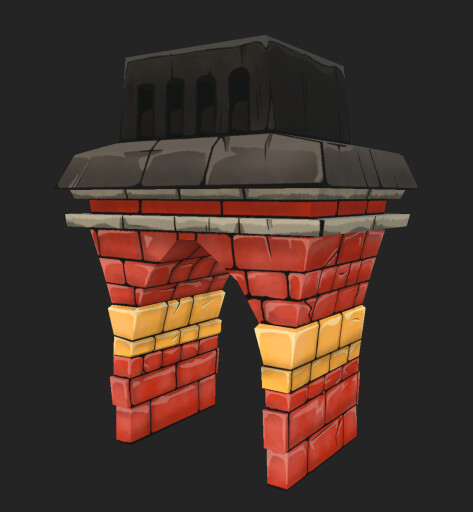 3d model mesh by Dezmond Gipson used in game. 