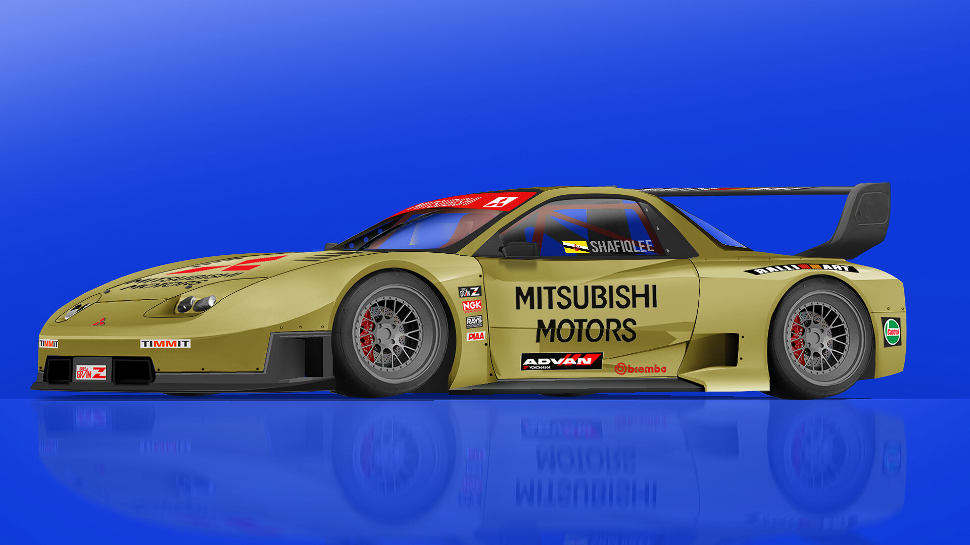Artstation Mitsubihi Gto 3000gt Lm Edition Gran Turismo 1