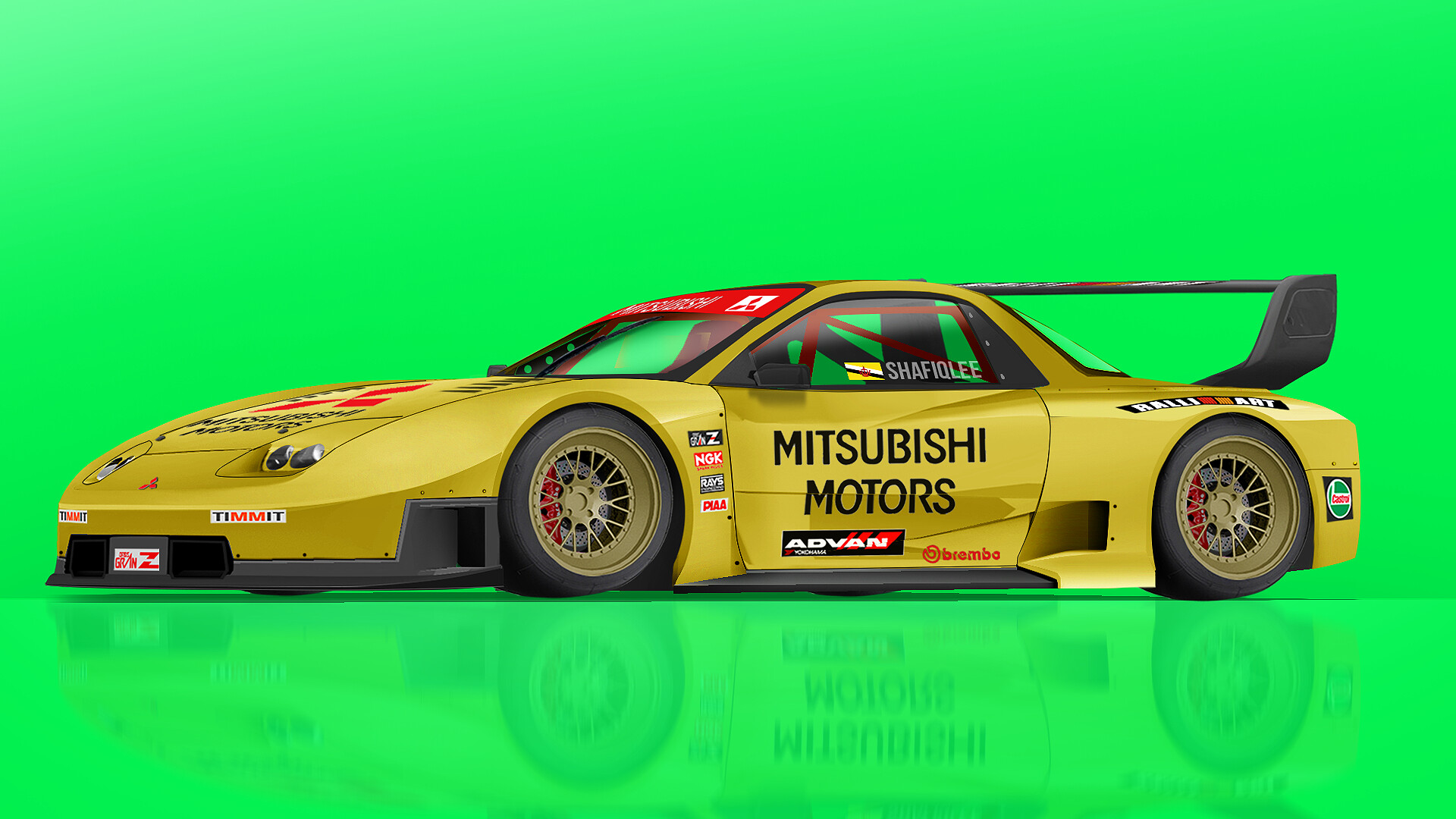 Artstation Mitsubihi Gto 3000gt Lm Edition Gran Turismo 1 Shafiq Lee