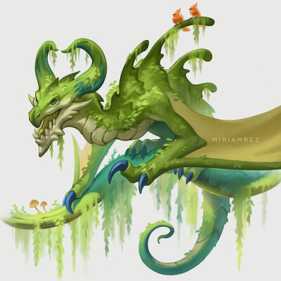 Miriam perez green dragon 1