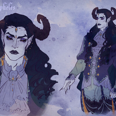 Claire leslie meph devil character sheet