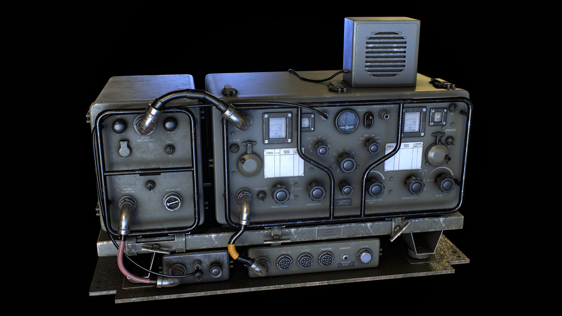 ArtStation - Radio militaire RT-3030