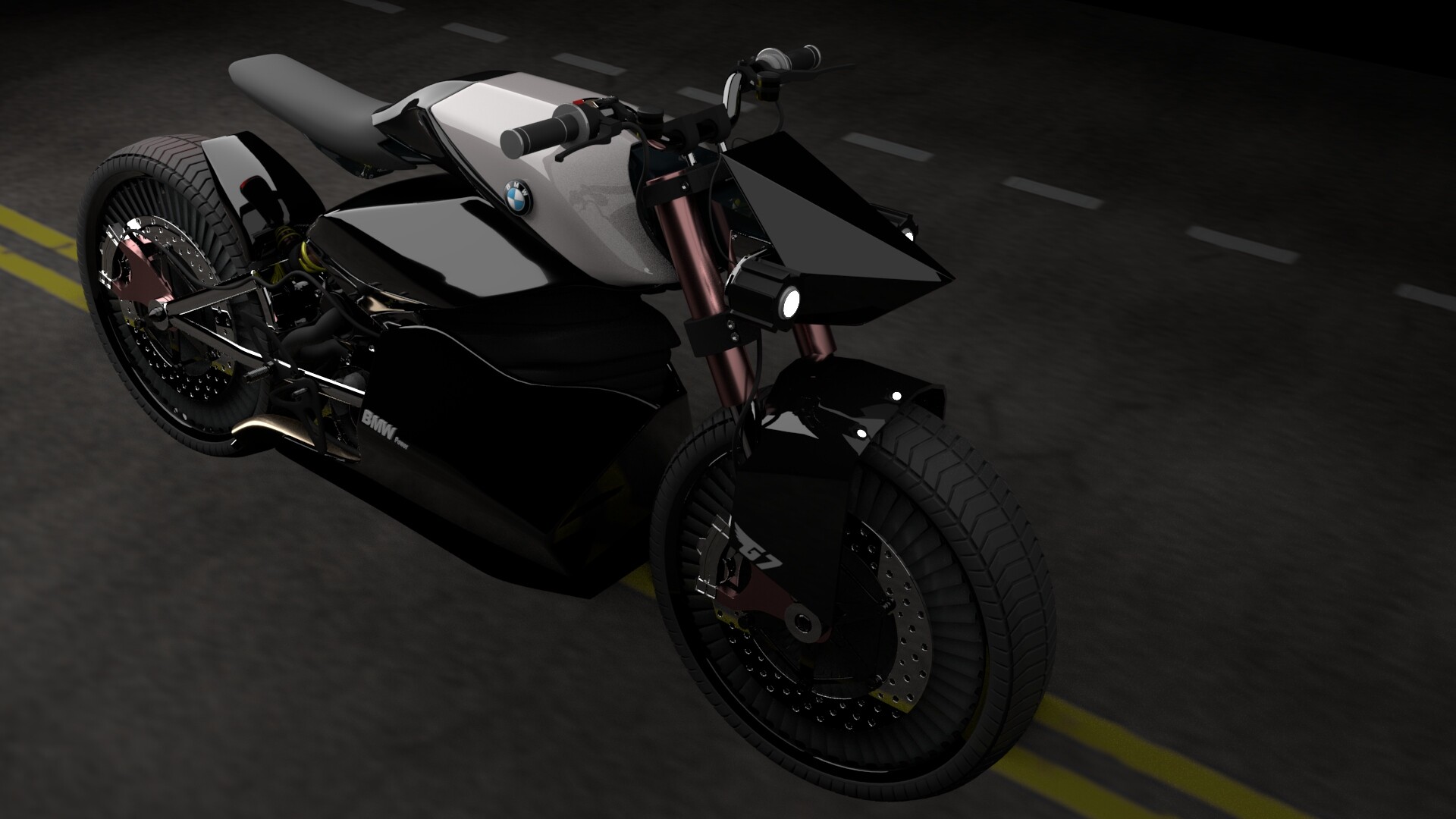 ArtStation BMW G7 Bike