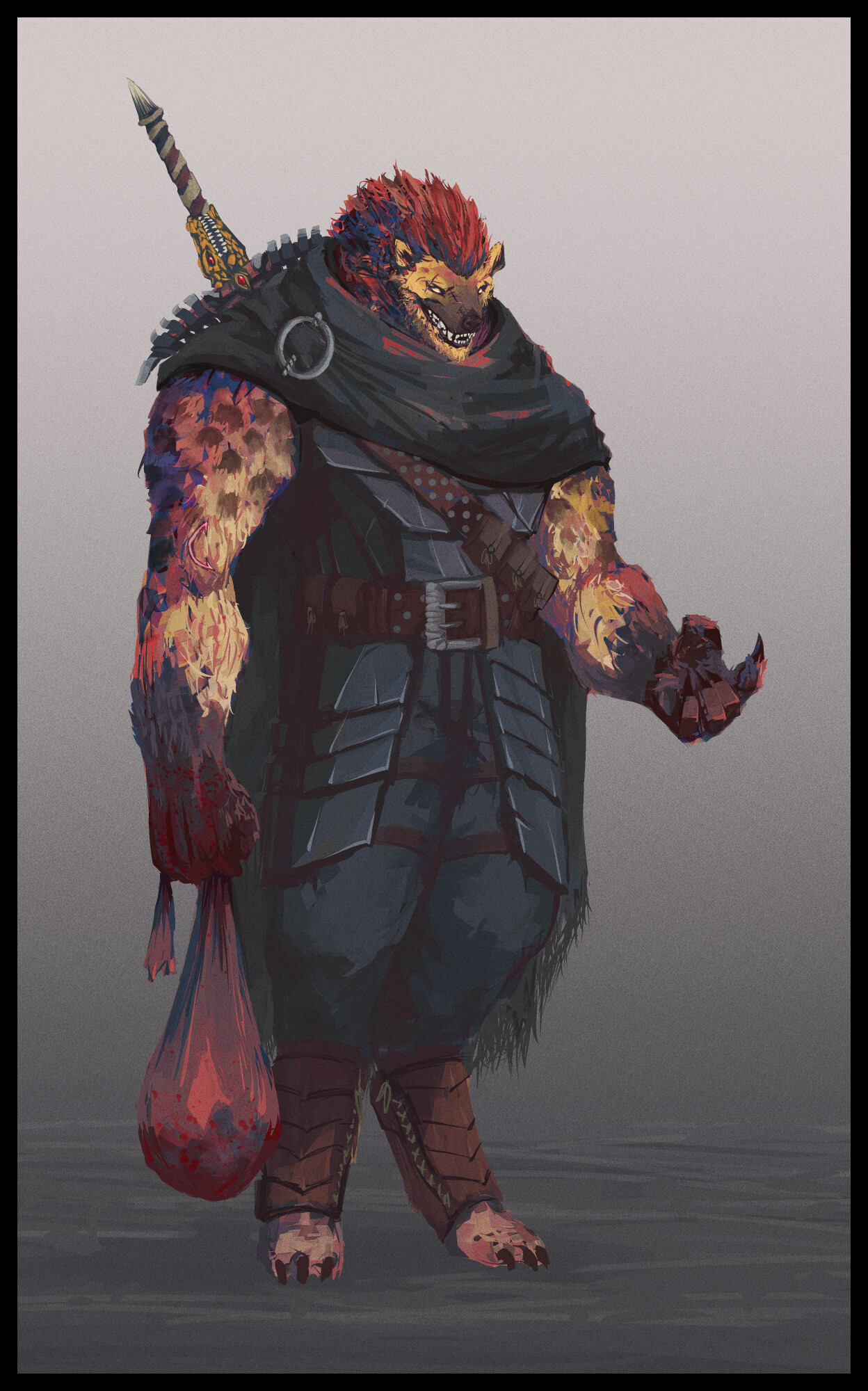 ArtStation - Gnoll Fighter