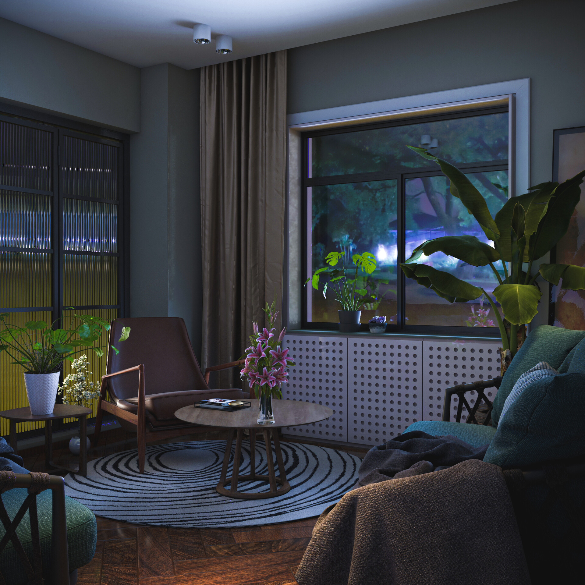 ArtStation - Night view