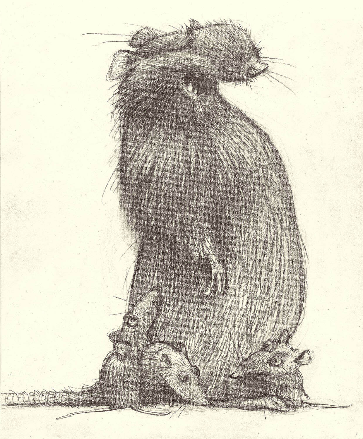 Character design for Ratatouille by Carter Goodrich