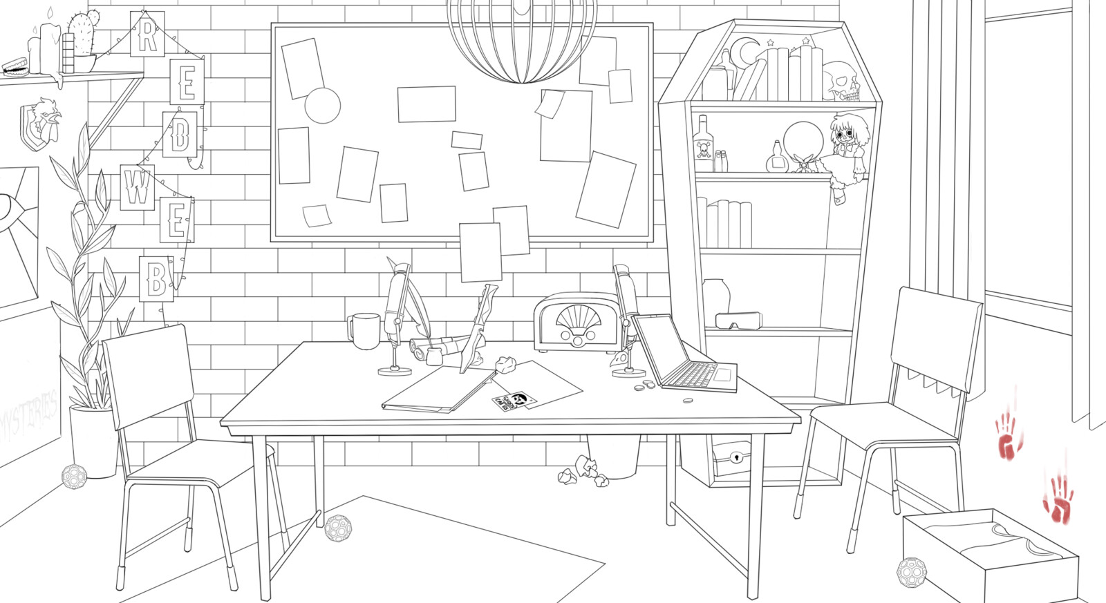 Some lineart work