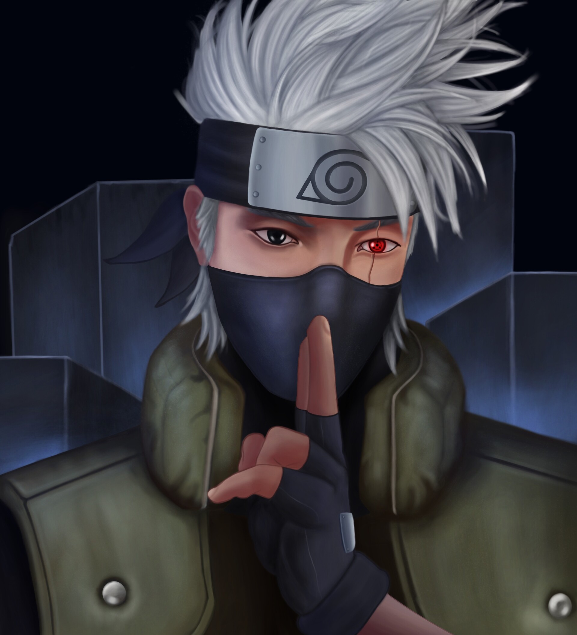 ArtStation - Hatake Kakashi (Naruto)