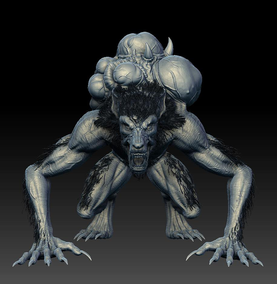 ArtStation - Werewolf