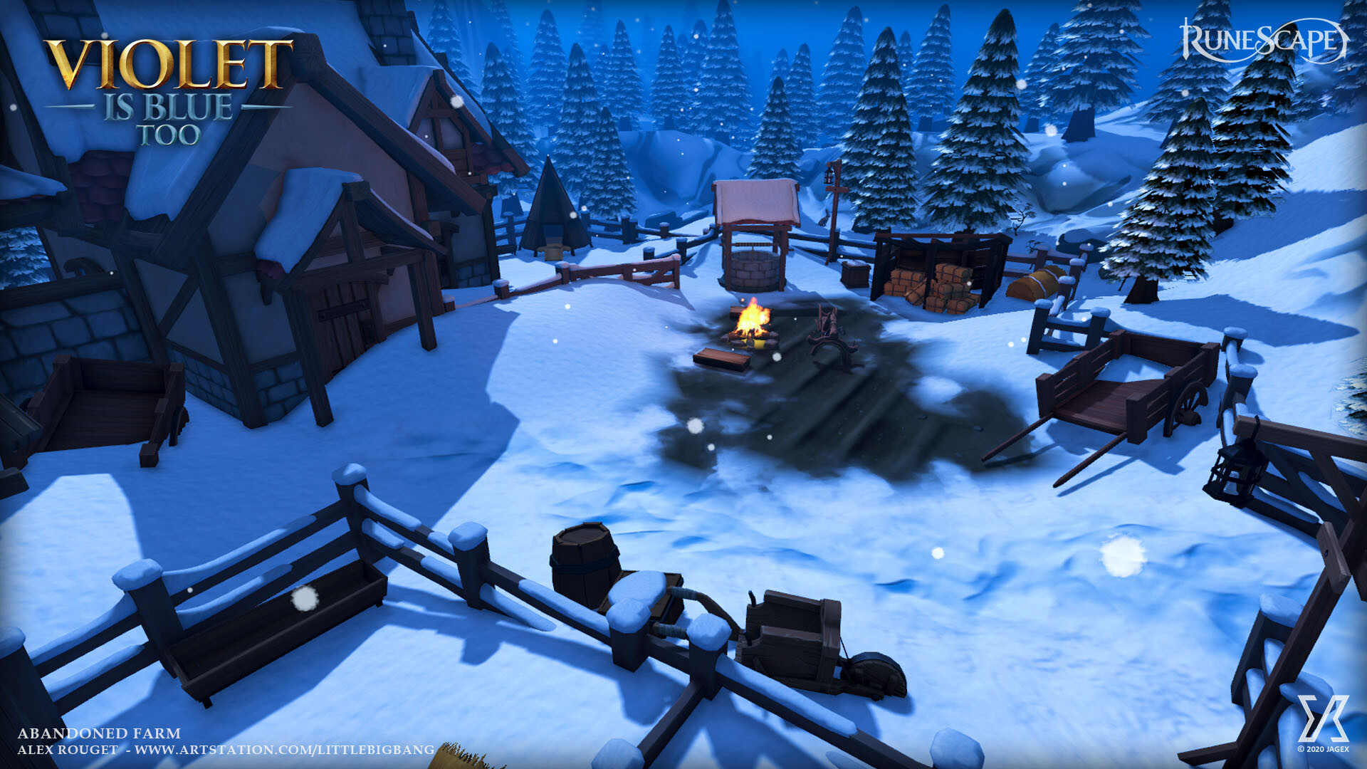 Alex Rouget Runescape Violet is Blue Too