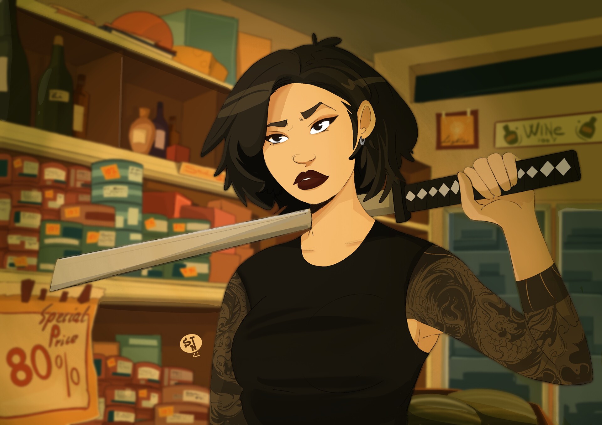 ArtStation Saya Kuroki