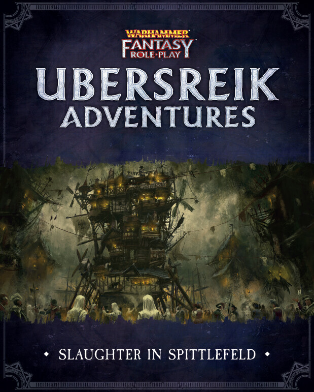 JG O'Donoghue - Warhammer Fantasy Roleplay- Covers & Interiors