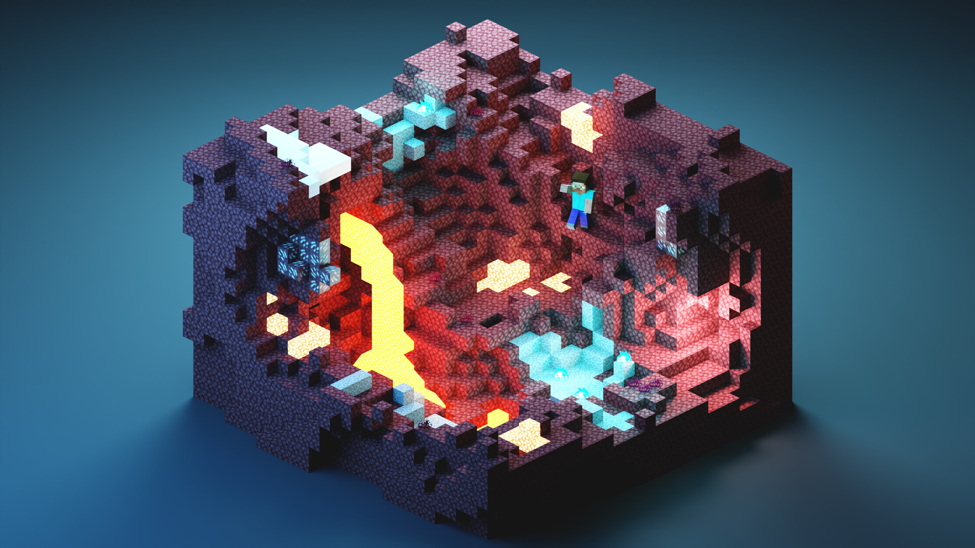 ArtStation - Minecraft Nether