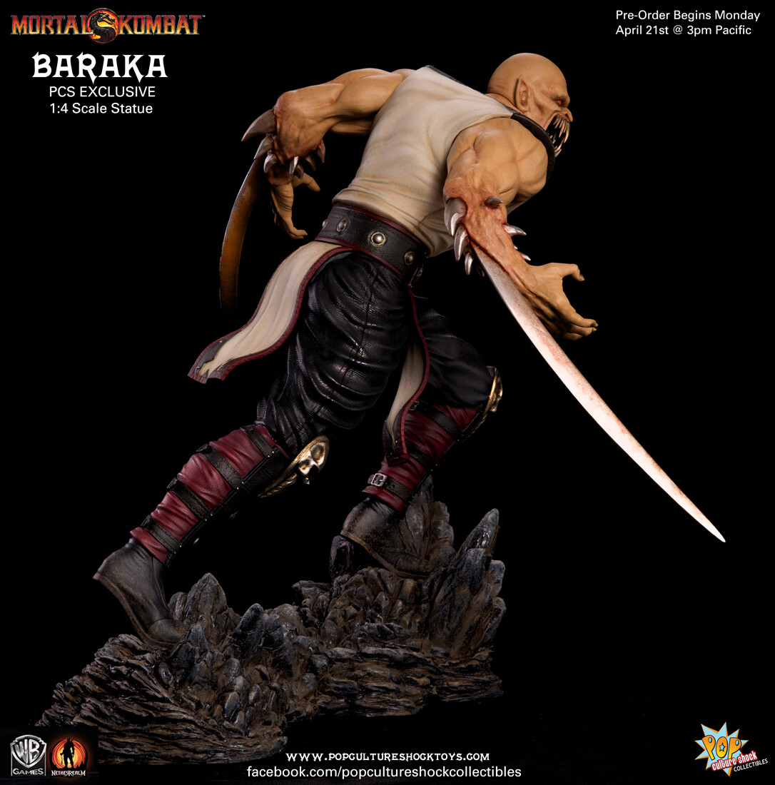 Baraka Mortal Kombat 2 Minifigure artist Rendition -  Finland