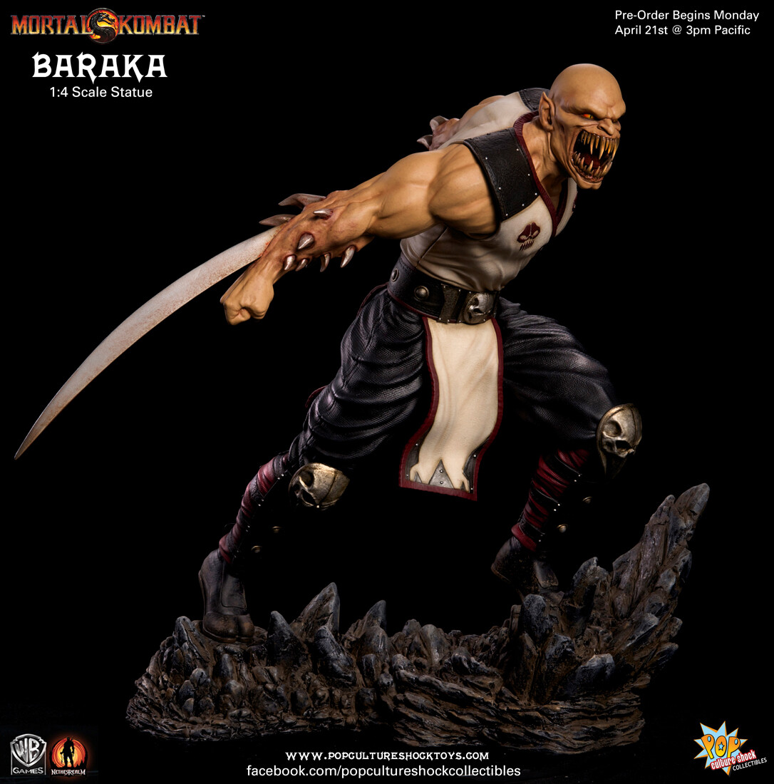 ArtStation - Baraka from Mortal Kombat
