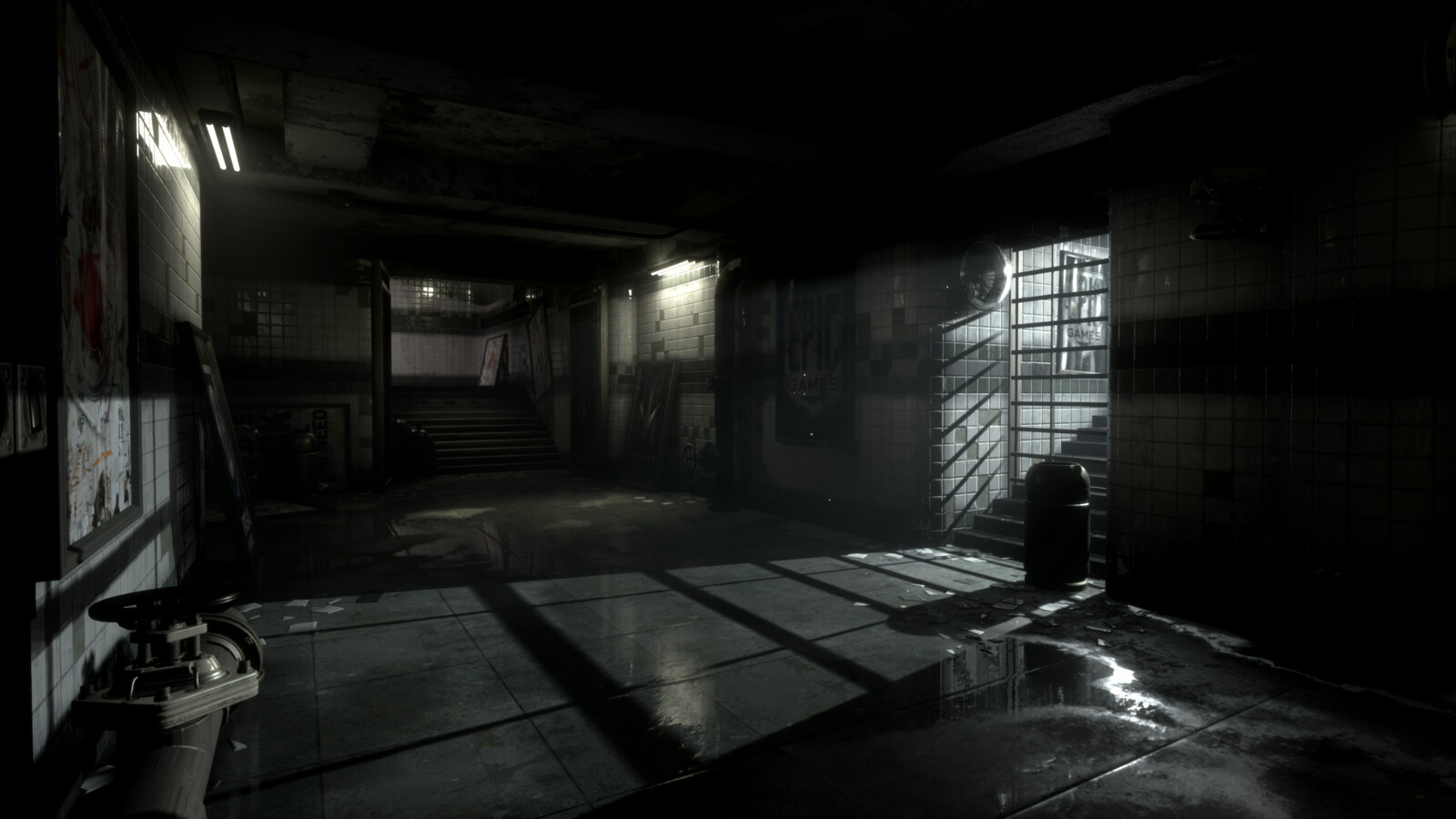 Underground Corridor Relight