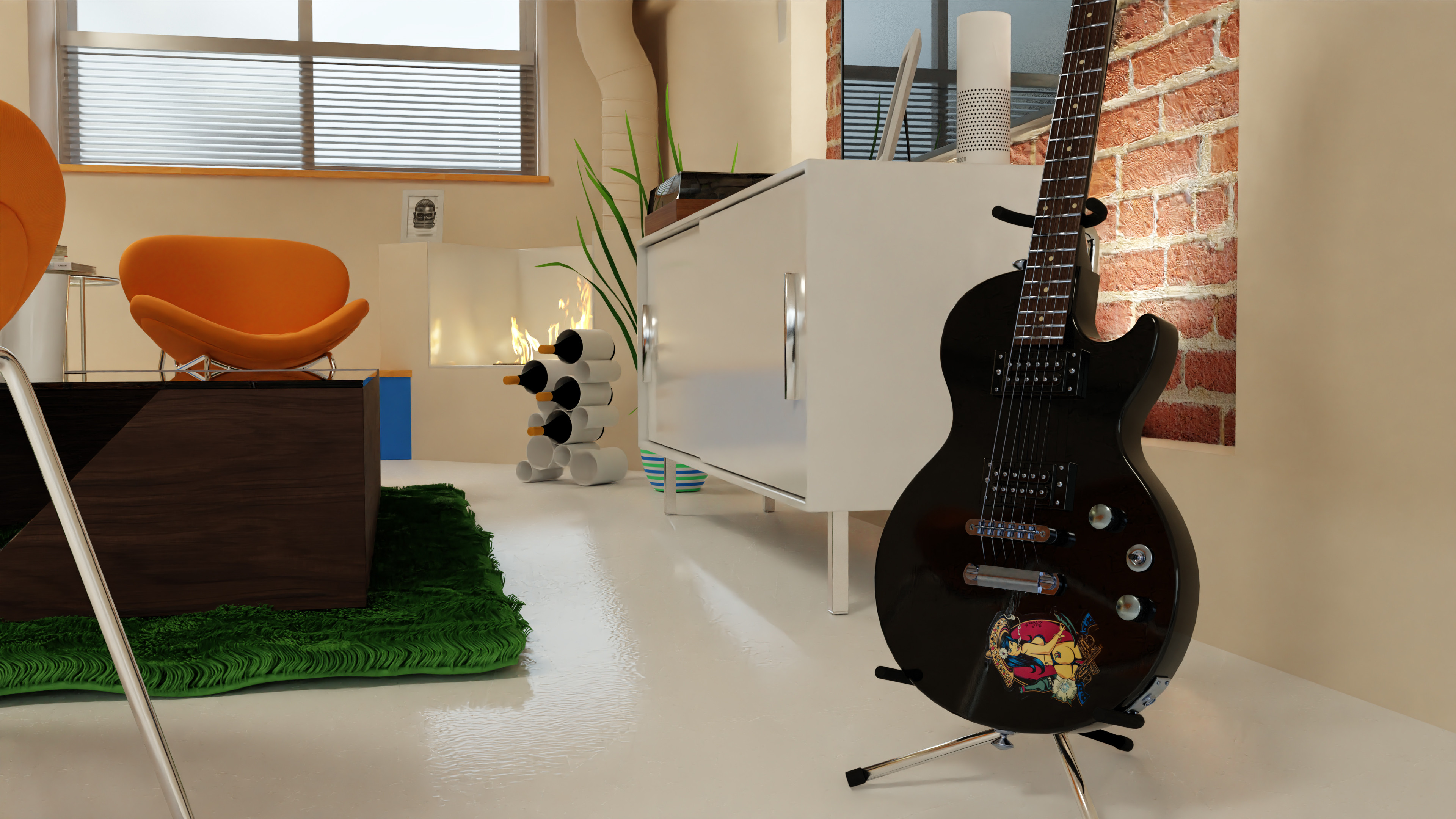 Guitar level.