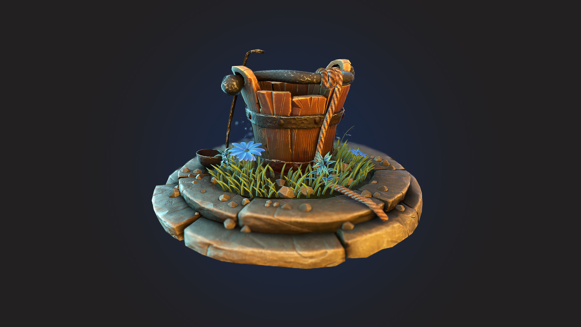 ArtStation - Water bucket