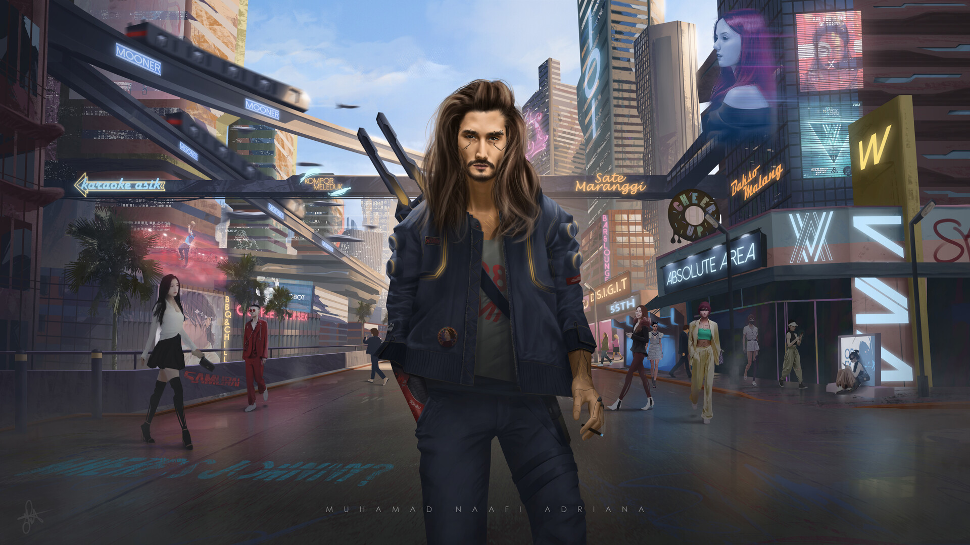 ArtStation V The Rockerboy